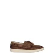 Suede Boat Loafers SS24 Rund Tå