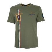 Tricolor Arrows Kortærmet T-shirt Grøn