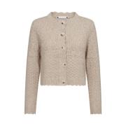 Co´Couture Bone Pointelle Cardigan
