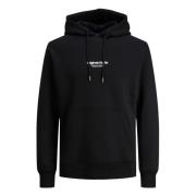 Afslappet Hoodie med Kængurulomme