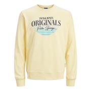 Logo Print Sweatshirt Pullover Casual