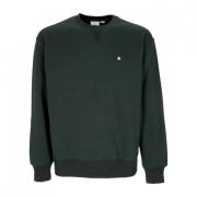 Mørkegrøn Heavy Crewneck Sweatshirt
