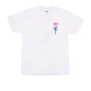 Blomster T-shirt Hvid