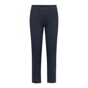 Laurie Rylie Regular Sl Trousers Regular 27203 49103 Navy Brushed