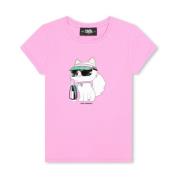 Rosa Børn T-Shirt SS