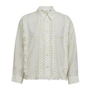 Cocouture Matildacc Dot Blouse Bluse 35508 11-Off White