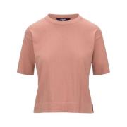 Elegant Feminin Rose Brown T-shirt