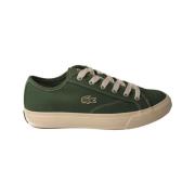 Grøn tekstil sports sko