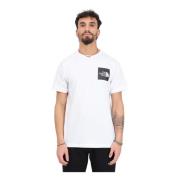 Hvid Fin Crew Neck T-shirt