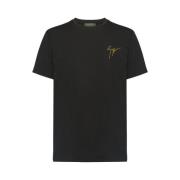 Sort Crew-Neck T-shirt LR-01
