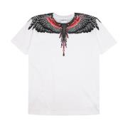 Grizzly Wings Bomuld T-shirt Hvid