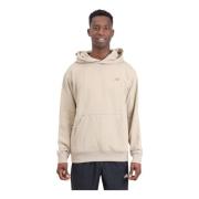 Beige French Terry Hoodie Athletics