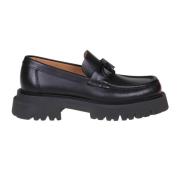 Sorte kalveskind loafers