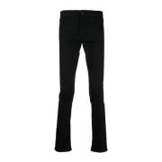 Sort Slim Fit Cross Stone Jeans