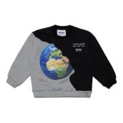 Crewneck sweatshirt med World Endangered print