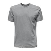 Grå Basic Half Sleeve T-shirt