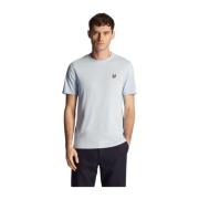 Lysblå Plain T-shirt