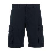 Melton Blue Cargo Shorts