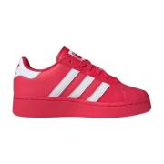 Hvide Røde Superstar XLG Sneakers