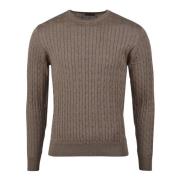Merino Wool Cable Strik Sweater