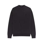 Klassisk Crew Neck Jumper Grå