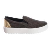 Gyldne Moccasin Sneakers