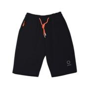 Sporty Bermuda Shorts med elastik i taljen