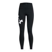 Sort Campus Leggings med Logo Print