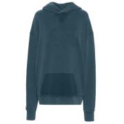 Numre Broderet Bomuld Hoodie