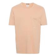 Farvet Lomme T-Shirt