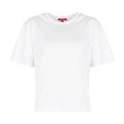 Afslappet Rund Hals T-Shirt