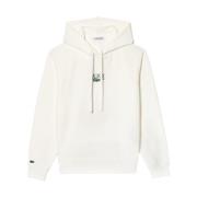 Hvid Trendy Sweatshirt med Ikonisk Print