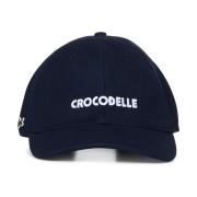 Blå Krokodille Broderet Baseball Hat