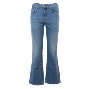 Højtaljede Bootcut Jeans ZANDRA