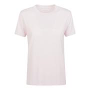 Pink T-shirts og Polos Italiensk Stil