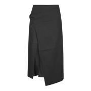 Elegant Overlap Skirt