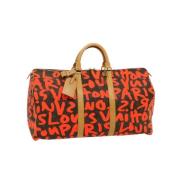 Pre-owned Canvas louis-vuitton-tasker