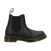 Sort Læder Chelsea Boot 2976