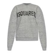 Sweatshirt med logo