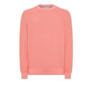 Pink Sweater Flamingo Red Cotton