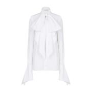 Klassisk Hvid Poplin Skjorte