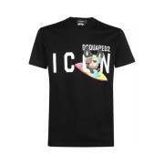 Sort Icon Print T-Shirt