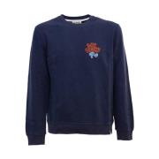 Broderet Crew Neck Sweatshirt