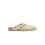 Suede Mules med Anatomisk Formet Fodseng