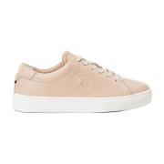 Beige Crest Sneakers til Kvinder