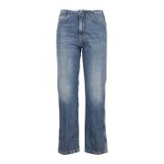 Cropped Slim Fit Jeans
