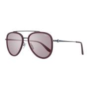 Brun Aviator Solbriller