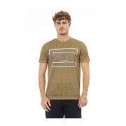 Stilfuld Front Print Bomuld T-shirt