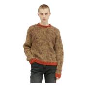 Marled Alpaca Crewneck Sweater