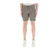 Linned Casual Bermuda Shorts